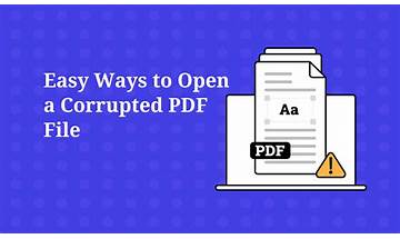 Corrupt PDF Viewer for Windows - Download it from Habererciyes for free